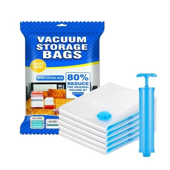 Big Vacuum Storage Bag with Pump 5 Bag