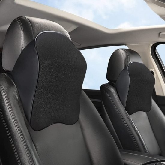 Memory Foam Car Head Rest Neck Pillow