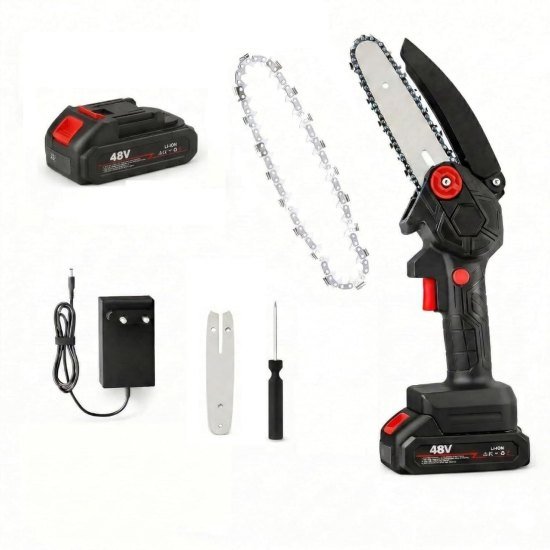 Portable Cordless Chainsaw 1 battery