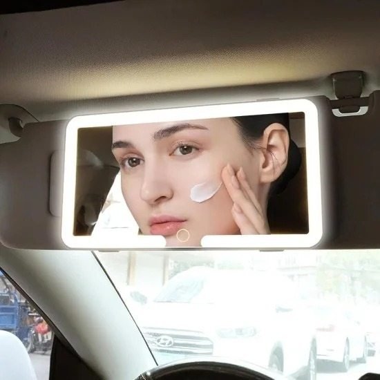 Rechargeable Vanity Mirror Car Makeup